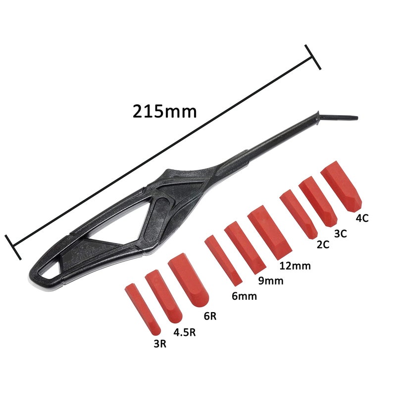 ORX PLUS TOOLS ORXPLUS TOOLS 10pcs Caulking Tool Kit Silicone Finishing Tool for Tight Areas Bathroom Kitchen Window Sink - Image 2