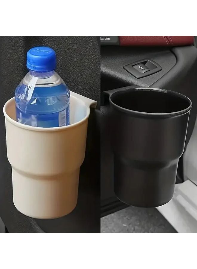 Black Versatile RV Car Cup Holder Secure Phone Drink Trash Storage Accessory - Image 4