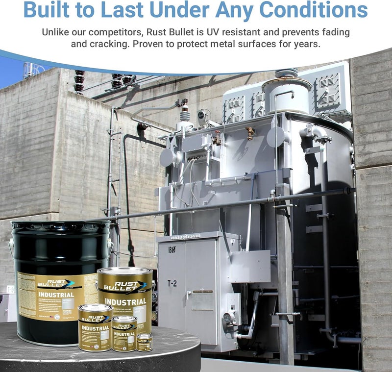 Rust Bullet Industrial Strength Rust Inhibitor - Metallic Gray - Image 4