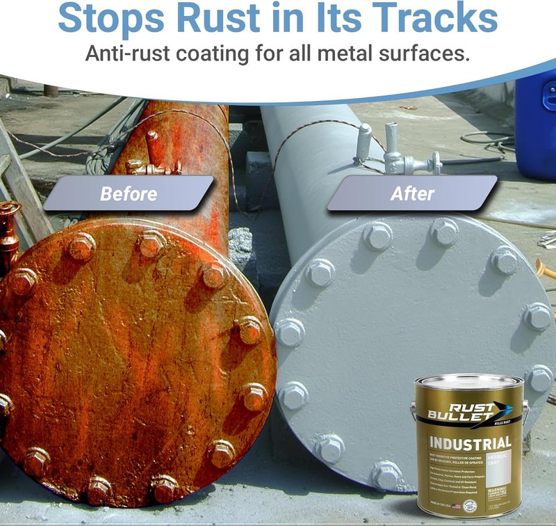 Rust Bullet Industrial Strength Rust Inhibitor - Metallic Gray - Image 3
