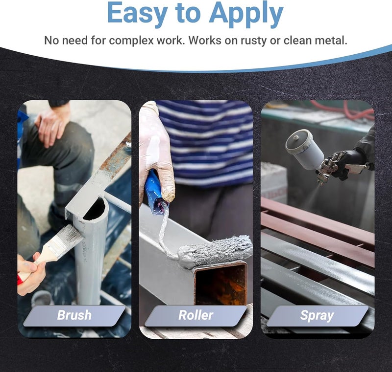 Rust Bullet Industrial Strength Rust Inhibitor - Metallic Gray - Image 5