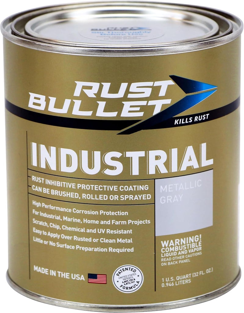 Rust Bullet Industrial Strength Rust Inhibitor - Metallic Gray - Image 1