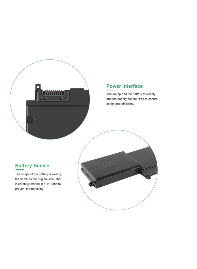 Terabyte Replace CI03 CI03XL Battery for,HP ProBook 640 650 645 655 G2 G3 T7B31AA CI03048XL CIO3 CIO3XL HSTNN-UB6Q LB6T 801554-001 801517-831 801517-541 HSTNN-I66C-4 HSTNN-I66C-5H HSTNN-I66C-5U - Image 2