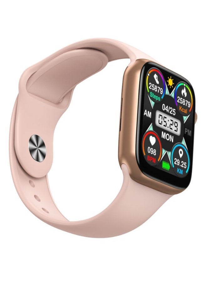 Modio MC66 Smart Watch, Support Calling, Full Screen, Heart Rate, Step Count, Sleep Alert (Pink)