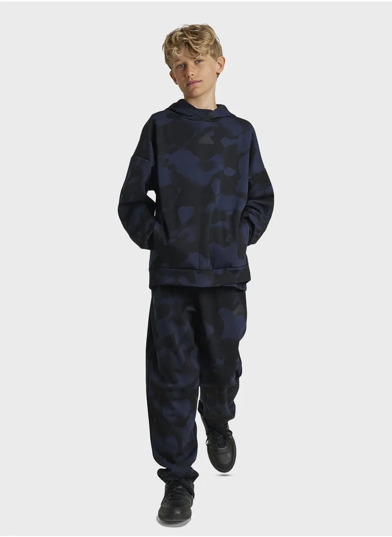 Adidas Youth Future Icon Aop Sweatpants