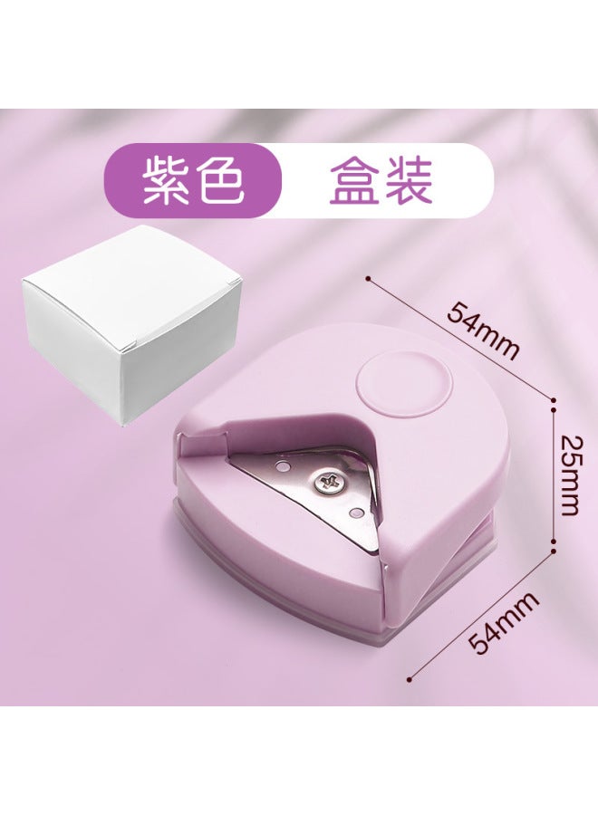 Beautiful Fillet R4 Chamfering Device Cardboard Photo Fillet Plastic Sealing Film Fillet Device Card Right Angle Corner Cutter - Image 1