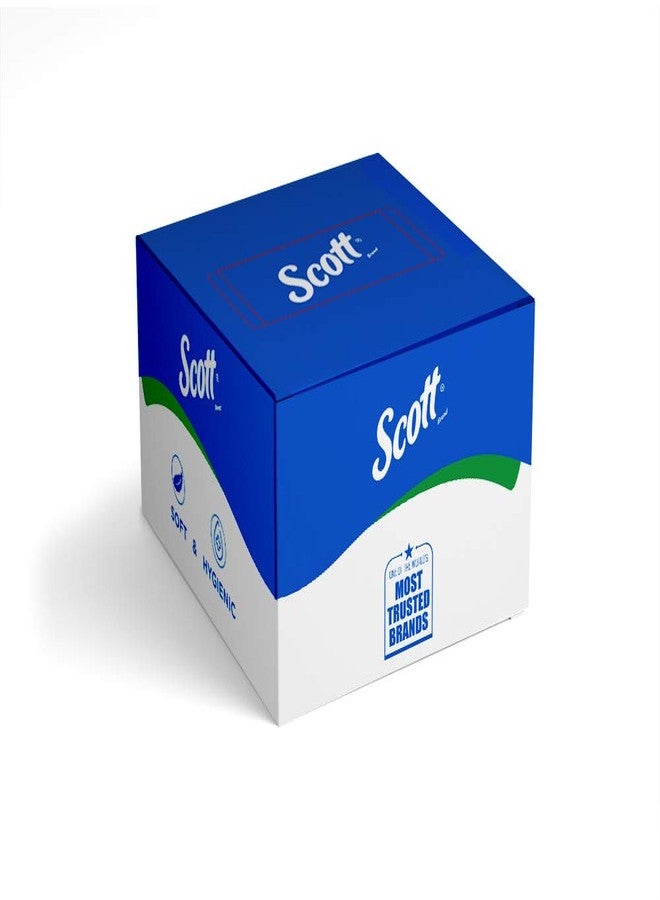 سكوت مناديل ورقية منبثقة من سكوت®، 100 منديل، عبوة من 4 قطع (إجمالي 400 ورقة) (1235A) - Image 3