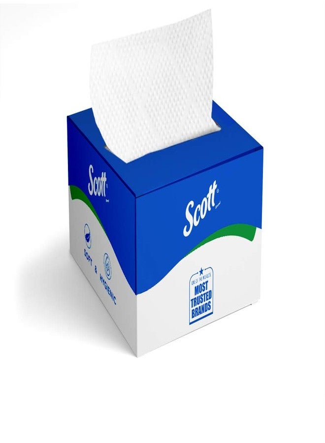 سكوت مناديل ورقية منبثقة من سكوت®، 100 منديل، عبوة من 4 قطع (إجمالي 400 ورقة) (1235A) - Image 2