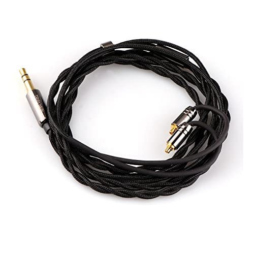 Linsoul Tripowin Zombur in Ear Monitor Cable, 4N High Purity OFC Oxygen Free Cable HiFi Wired IEM Cable, Cotton Yarn Outer Layer, 3.5mm Audio Jack for Musician Audiophile(Without Mic, MMCX) - Image 3
