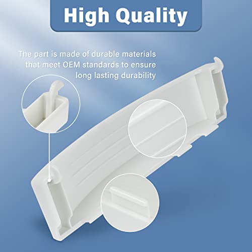 ANTOBLE WE01X30378 Dryer Door Handle for GE GUD27ESSMWW GUD27ESSM1WW Replaces WE01X25878 WE1M1068 for GE Dryer Parts Replacement Stackable Washer and Dryer Handle Compatible with GE Clothes Laundry Dryer - Image 5