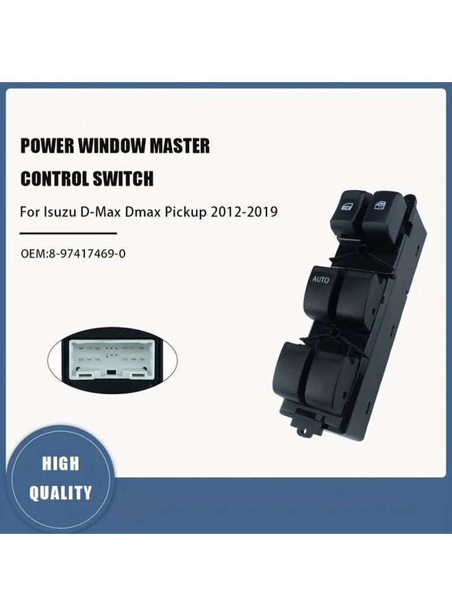 Power Window Control Master Switch For Isuzu D Max Pickup 2012 2019 - Image 2