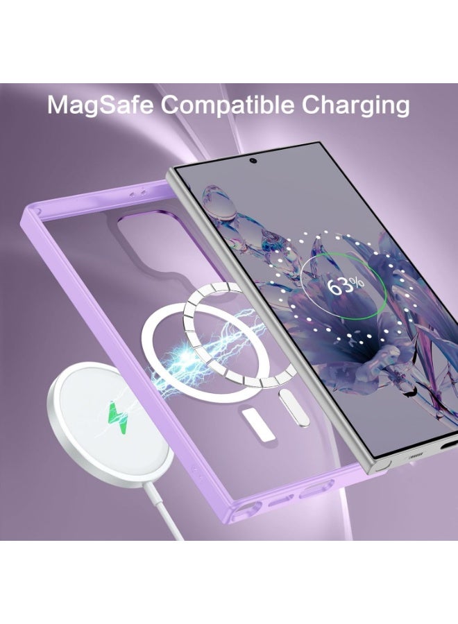 JSJM S25 ULTRA BLC JSJM Back CASE with Magsafe Charging FOR SAMSUNG GALAXY S25 ULTRA ( Design 137 ) [Purple Color] - Image 2