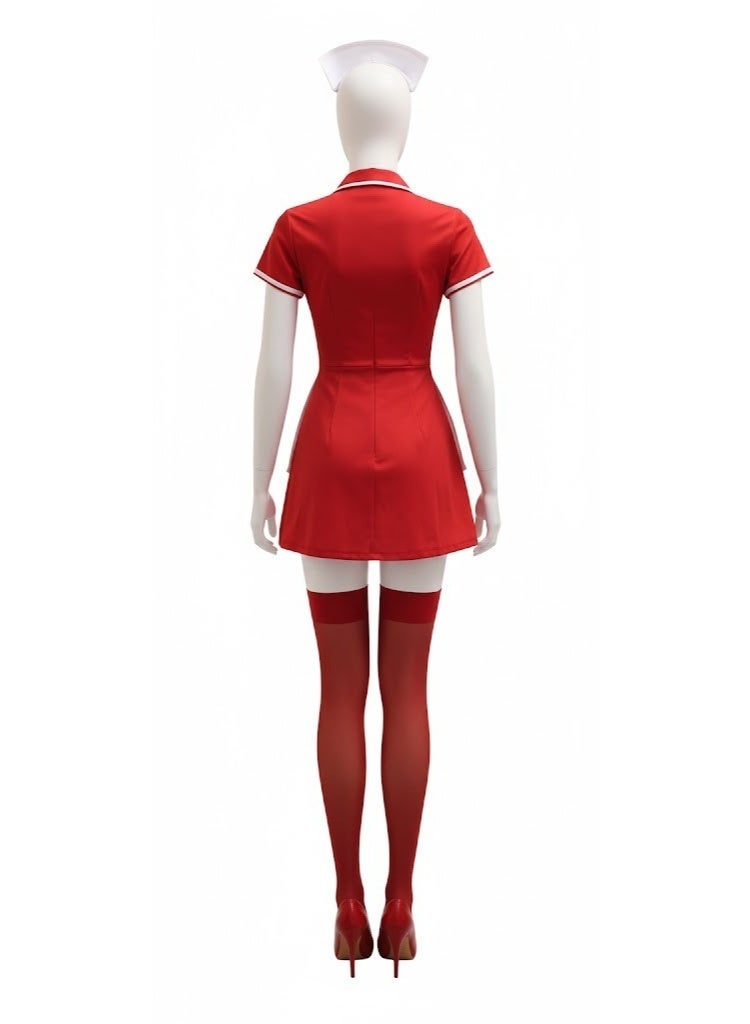 لانجرى انيق لانجيري تنكري ممرضة الجذابة بيبي دول قصير  ضيفي لنفسك اطلالة انيقة كود 794 - Image 4