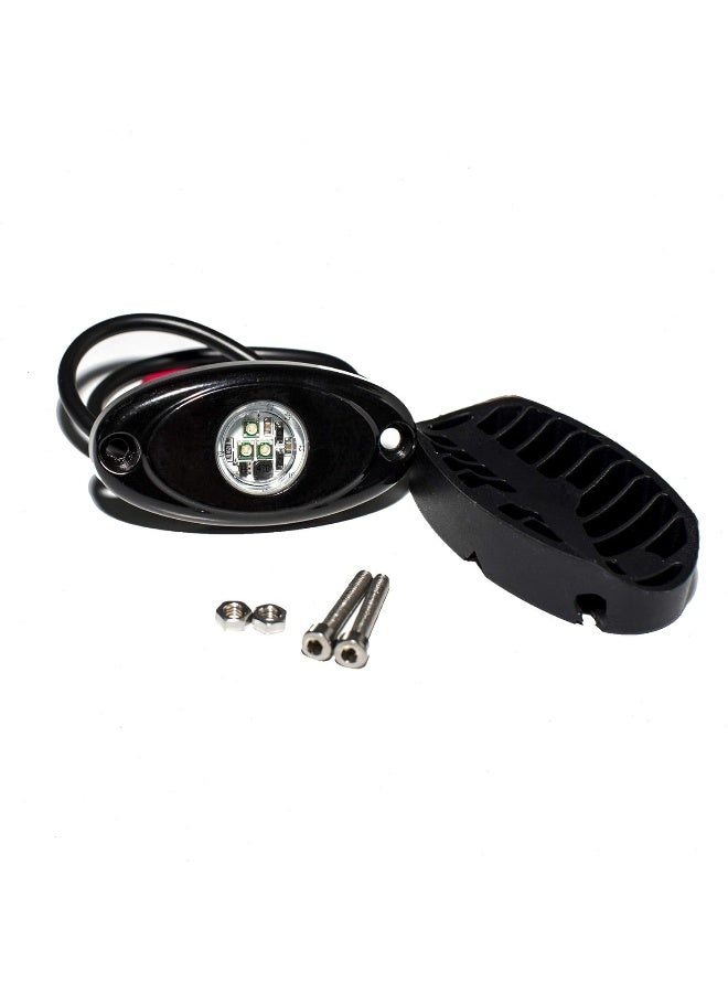 RUYI YONEDA LED Rock Lights 4PODS Waterproof LED Neon Underglow Light for Car Truck ATV UTV SUV Offroad Boat Underbody Glow Trail Rig Lamp (Blue) - Image 4