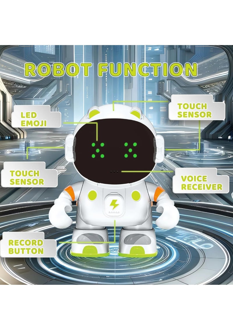 Kids Smart Voice Control Small Talking Robot Friend Electronic Toy Touch Sensor Astronaut Artificial Intelligence Robotics Toy - Image 3