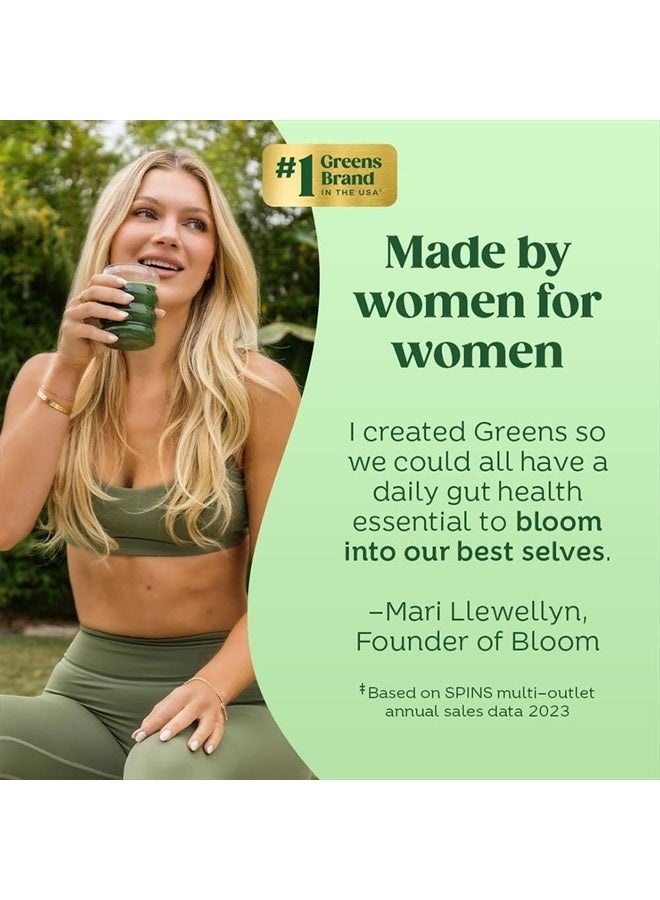 Bloom Nutrition Greens and Superfoods, Strawberry Kiwi - 5.33 oz - Image 4