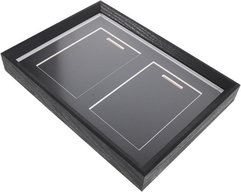 Medal Display Shadow Box: Military Shadow Box - 10.7" X 8.7" Picture Frame - Sport Pin Display Frame for Marathon Runner Military Awards - Image 1