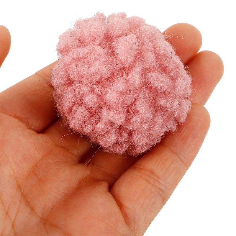 Colorful Faux Pom Poms Bulk Set For Crafts DIY Art Making And Clothing Accessories - Image 5