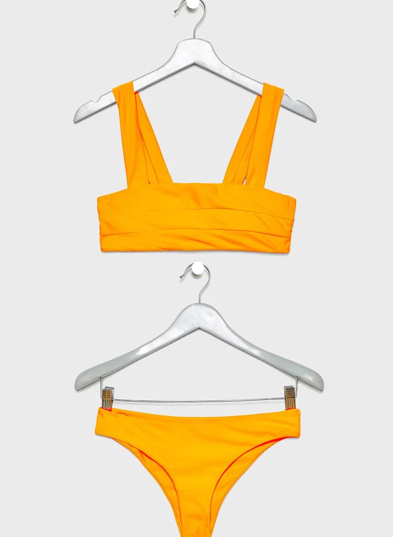 Coconut Cove Lisbon Tank & High Leg Bikini Set
