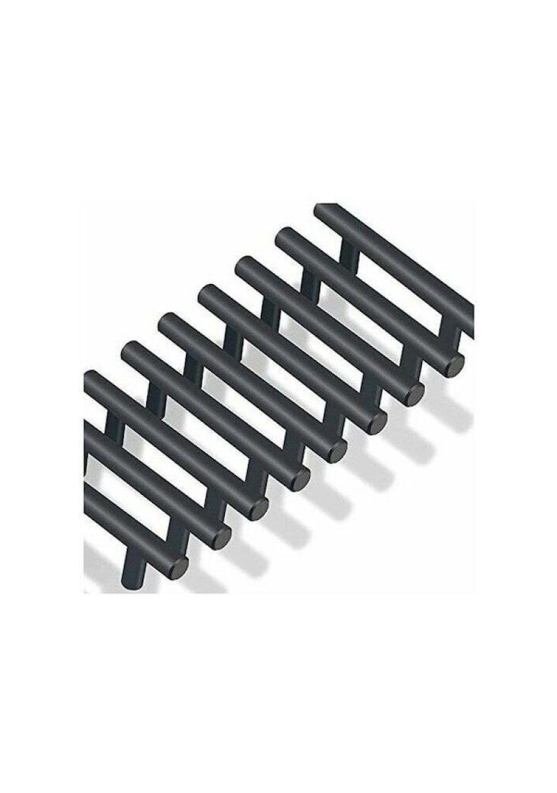 20Pcs T Bar Stick Kitchen Cabinet Door Knobs Cupboard Drawer Bedroom Furniture Pull Black Center Distance 64mm - Black ,Furniture Handles - Image 2