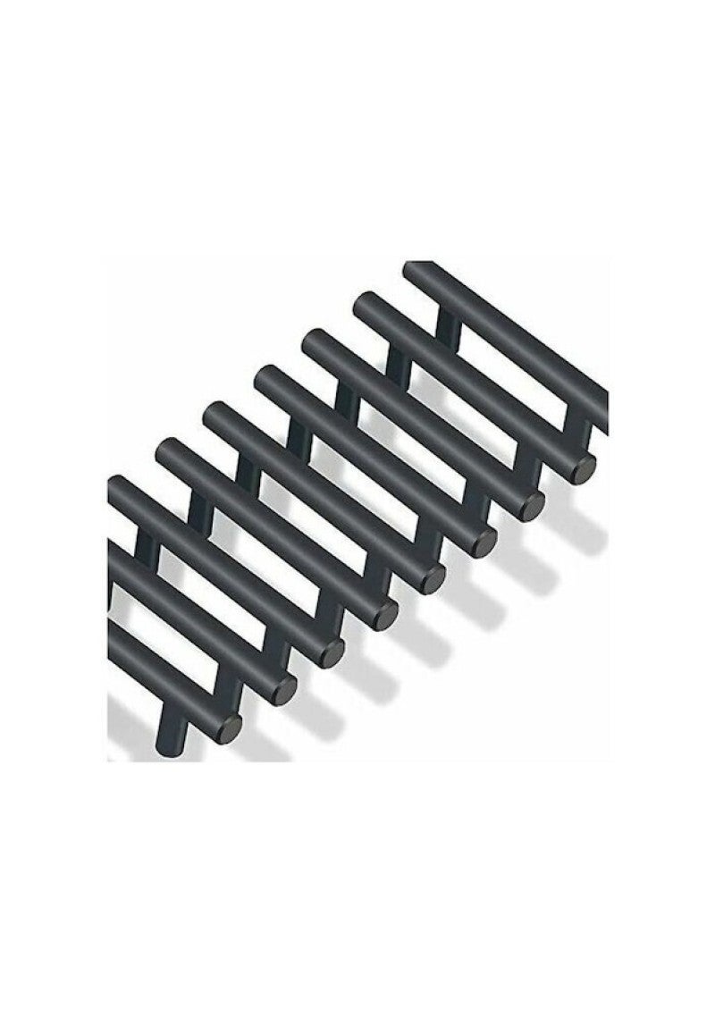 20Pcs T Bar Stick Kitchen Cabinet Door Knobs Cupboard Drawer Bedroom Furniture Pull Black Center Distance 64mm - Black ,Furniture Handles - Image 1