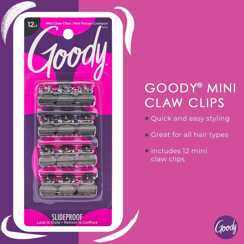 Goody Mini Claw Clips - 12 Count - Image 2