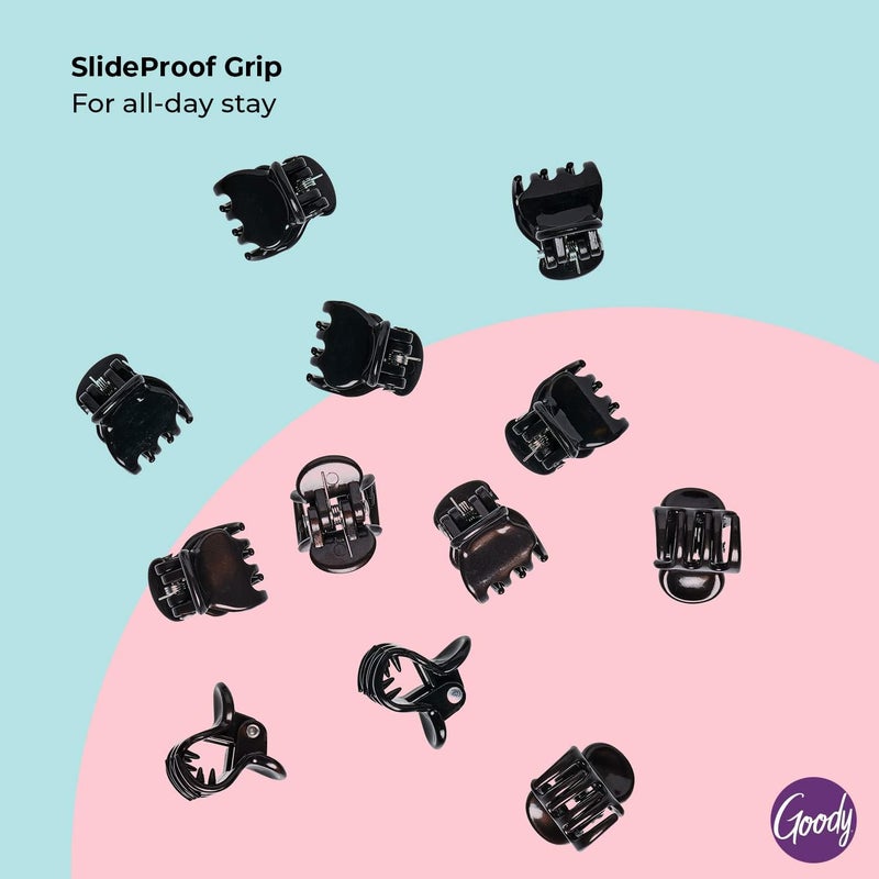 Goody Mini Claw Clips - 12 Count - Image 3