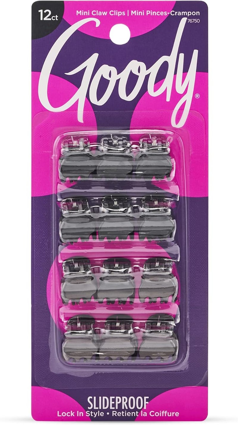 Goody Mini Claw Clips - 12 Count - Image 1
