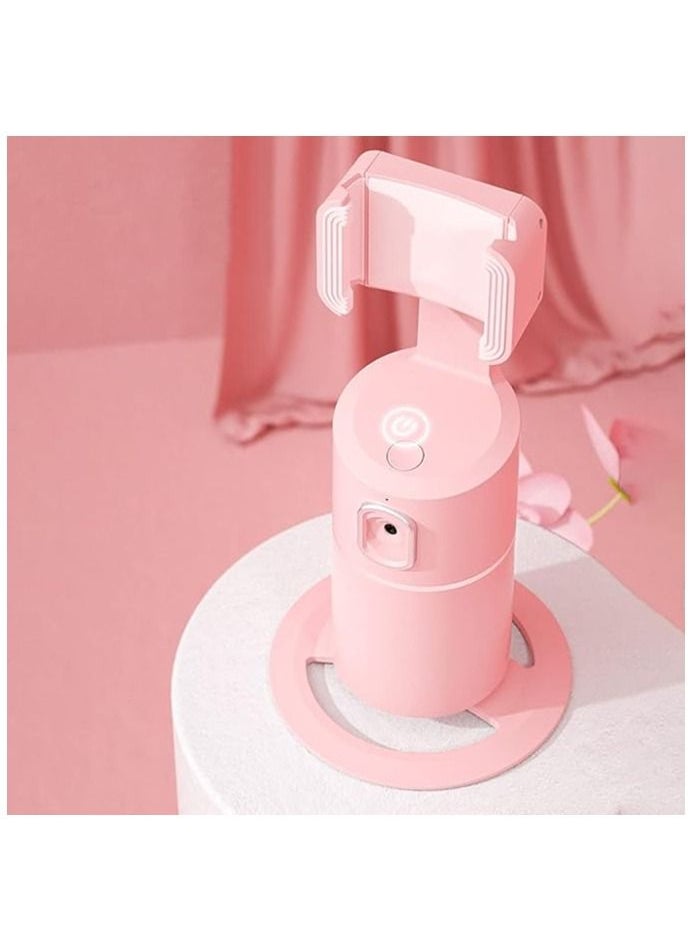 Generic - Smart Tracking Phone Camera Tripod Holder,Auto Face Tracking Smartphone Stabilizer,Auto Face Tracking,Professional Shooting Functions,for Live Streaming,Live Video perfect for gift for girls pink - Image 1