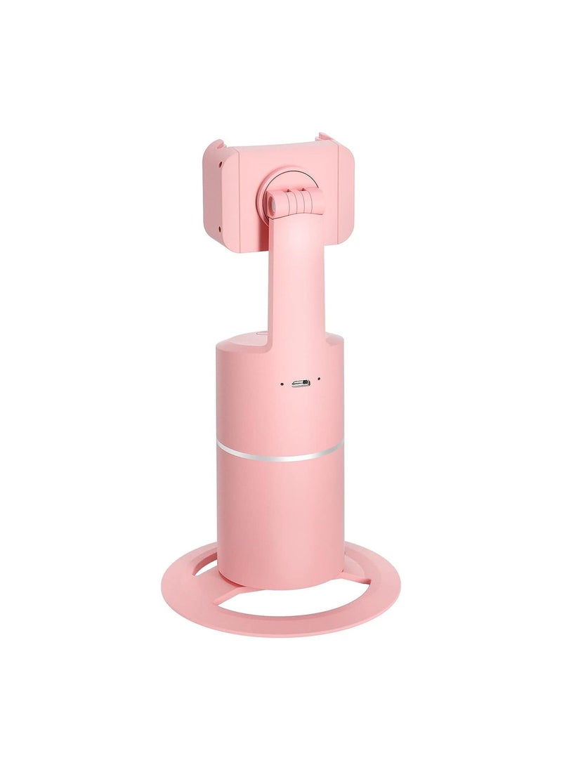 Generic - Smart Tracking Phone Camera Tripod Holder,Auto Face Tracking Smartphone Stabilizer,Auto Face Tracking,Professional Shooting Functions,for Live Streaming,Live Video perfect for gift for girls pink - Image 1