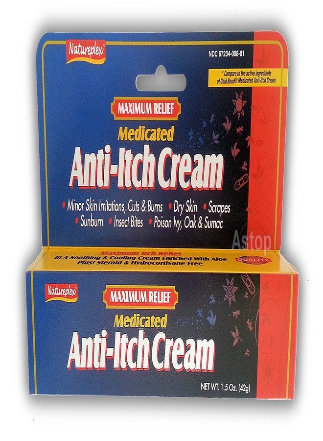 Natureplex Maximum Relief Medicated Anti-Itch Cream - Image 1