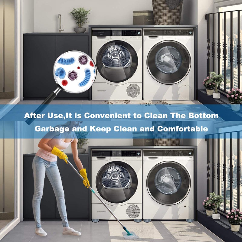 Dadop 4Pcs Anti Vibration Pads For Washing Machine And Dryer Shock And Noise Cancelling Washing Machine Support Prevent Moving Shaking Walking Universal Size - Image 3