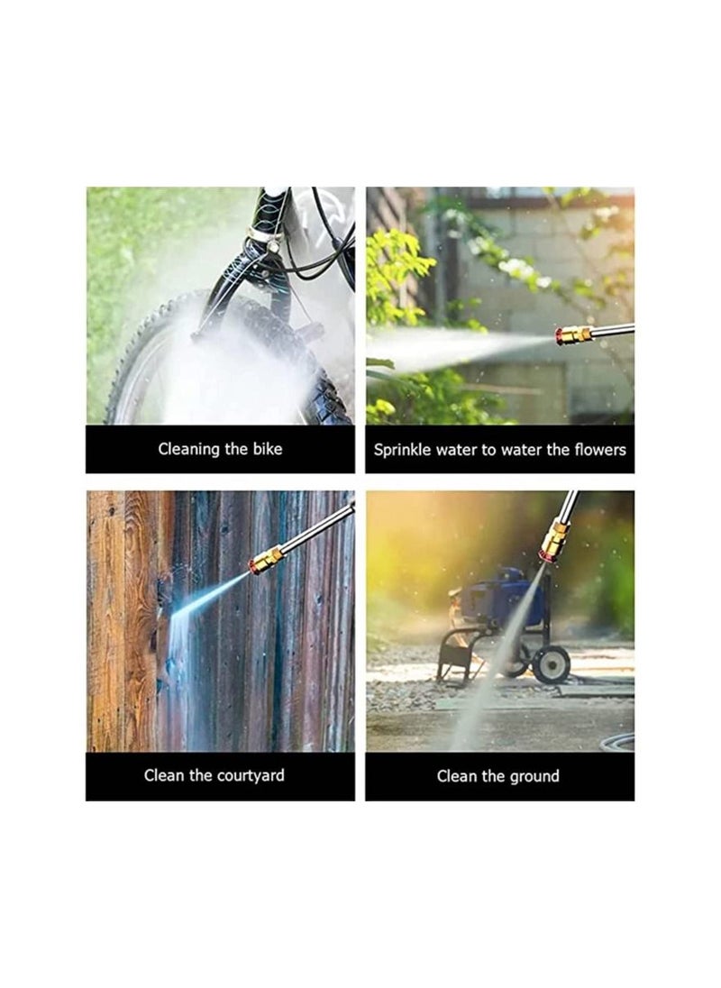 Cordless high-pressure washer machine, multi-colored, 9 meters
