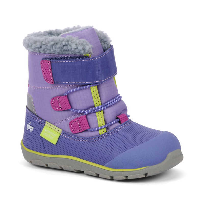 See Kai Run Gilman - Waterproof & Insulated Snow Boot for Kids, Heirloom Purple, Toddler 5 - Image 4