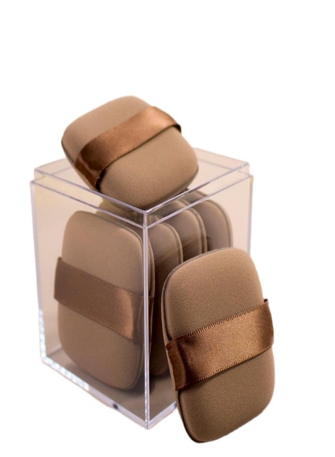Dhjrefhhd 5Pcs Square Foundation Sponge Air Cushion Puff Available Both Sides Foundation Powder Sponge Beauty Tools for Makeup Accessories Dry Wet Air Cushion Makeup Brush - Image 1