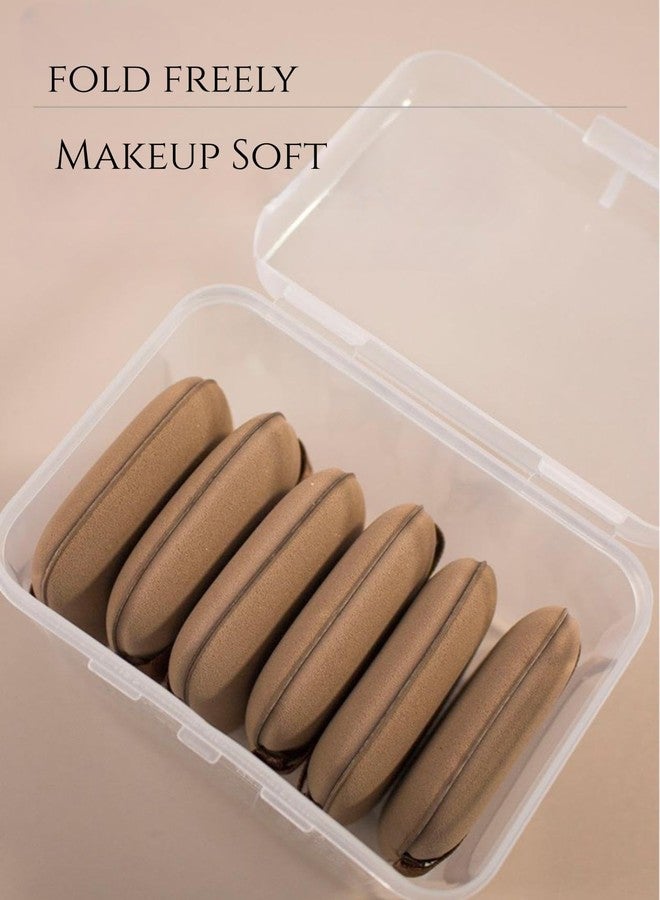 Dhjrefhhd 5Pcs Square Foundation Sponge Air Cushion Puff Available Both Sides Foundation Powder Sponge Beauty Tools for Makeup Accessories Dry Wet Air Cushion Makeup Brush - Image 3
