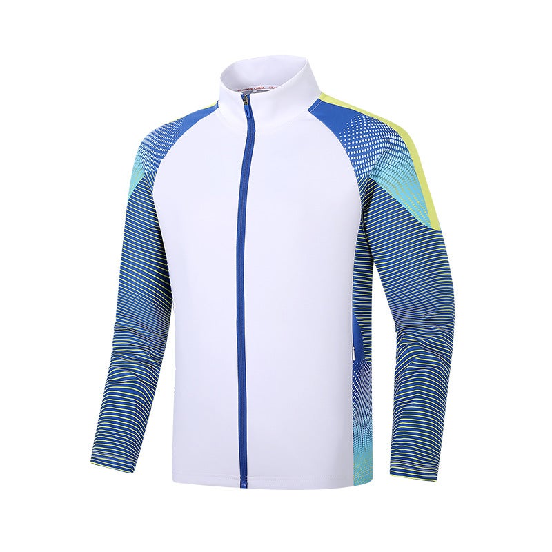 Chinese Team Sports Casual Wear Fashion Collar Jacket Team Player Coach Group Training Wear Printing - Image 5