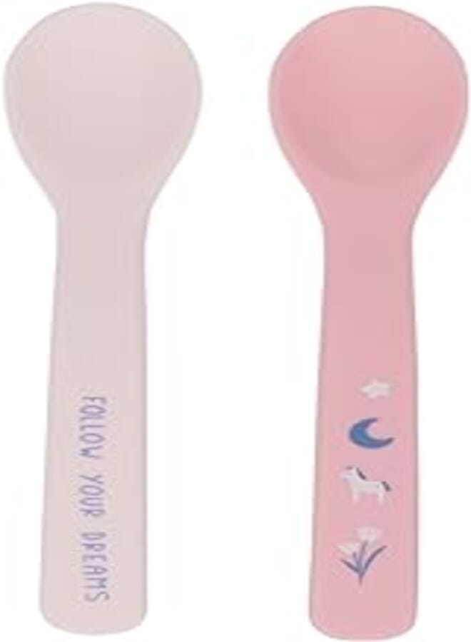 Stephen Joseph Silicone Spoon, Unicorn