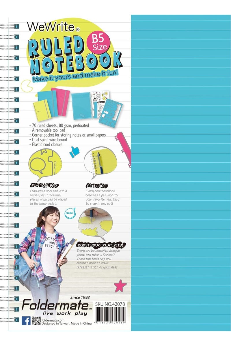 Foldermate دفتر موضوع 1 A4 - Image 1