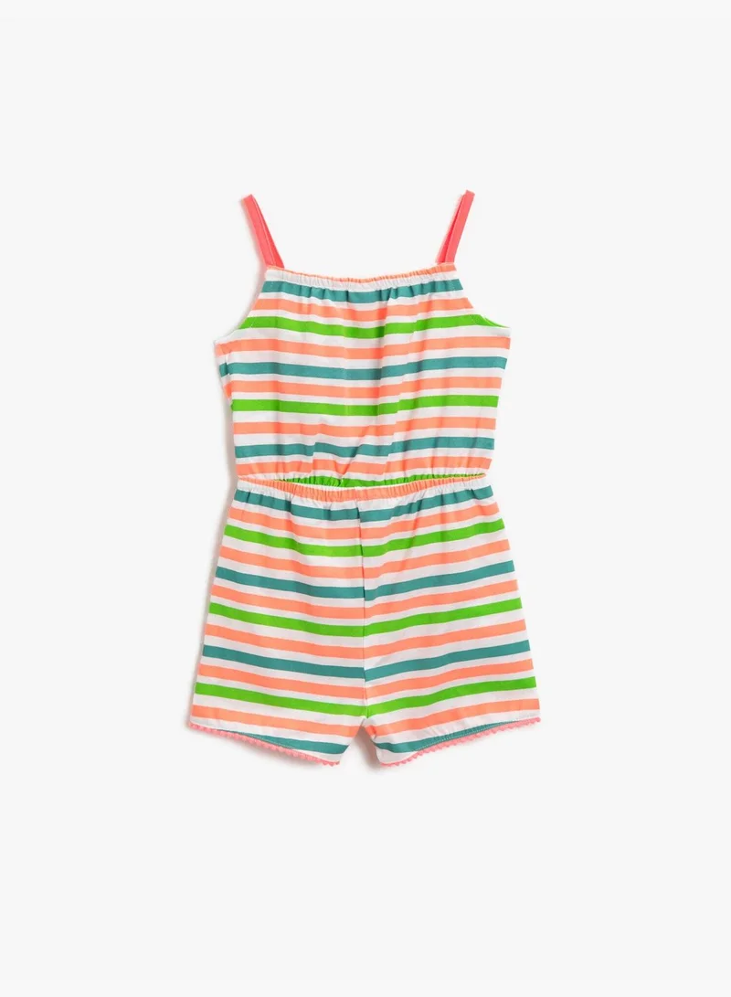 كوتون Striped Overall Cotton