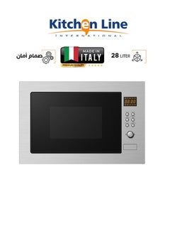 Built-In Microwave - 28 Liters - Digital - Silver - AG928-ESP