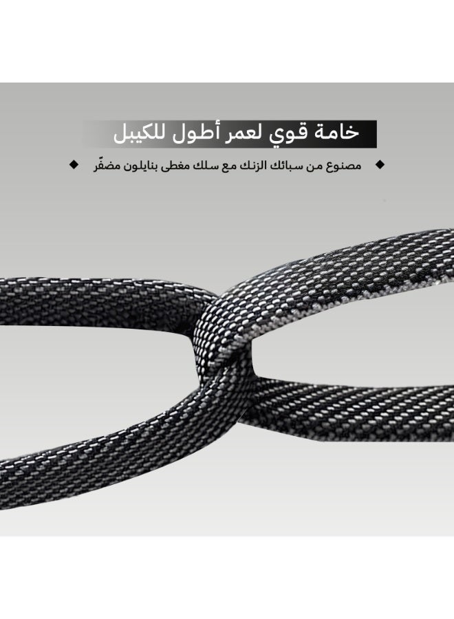 جولدن بلس شاحن منزلي 45 واط مع مدخل تايب سي PD + يو اس بي مع سلك شاحن 4/1 - Image 3