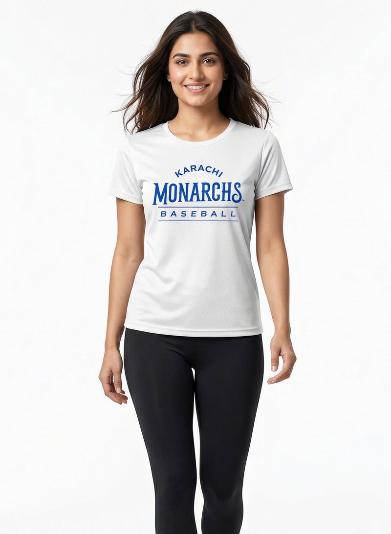 Baseball United Karachi Monarchs Women's Locker Room T-Shirt - Image 1
