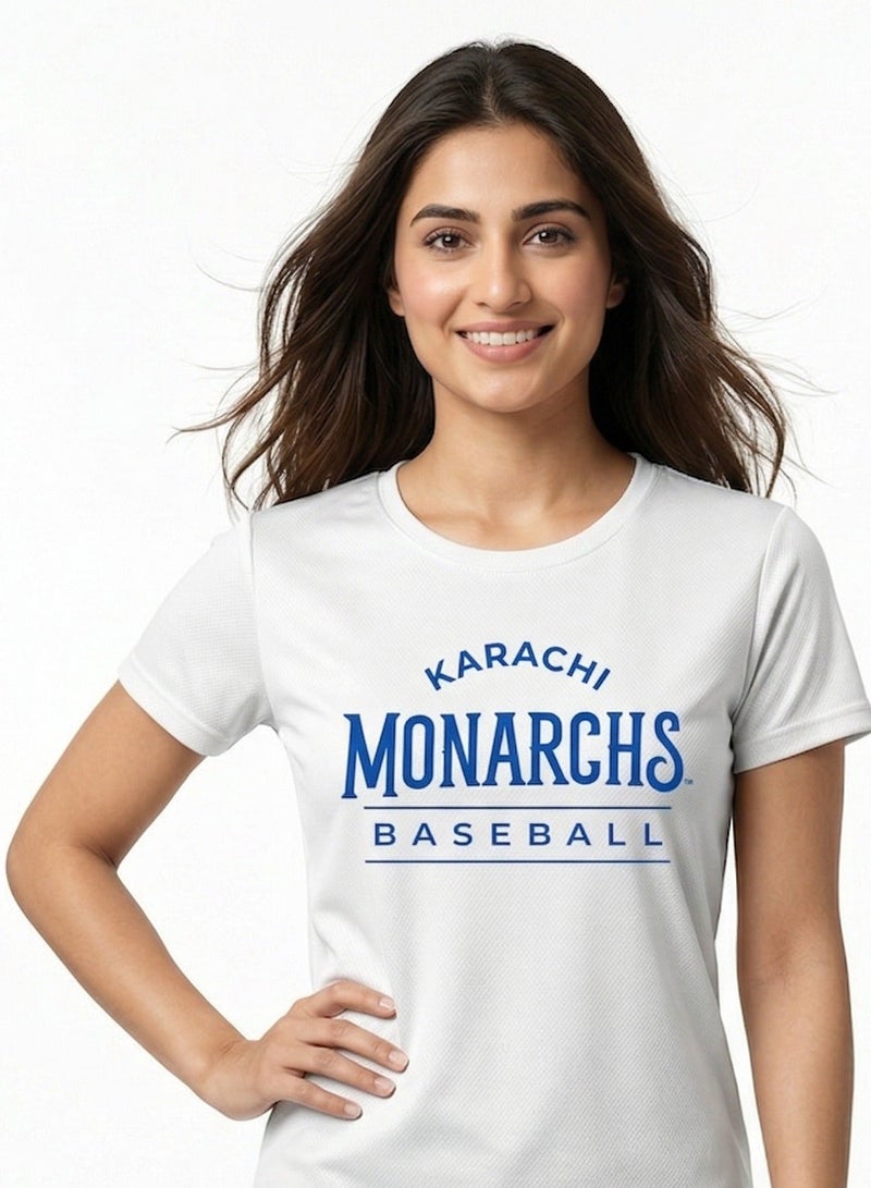 Baseball United Karachi Monarchs Women's Locker Room T-Shirt - Image 2