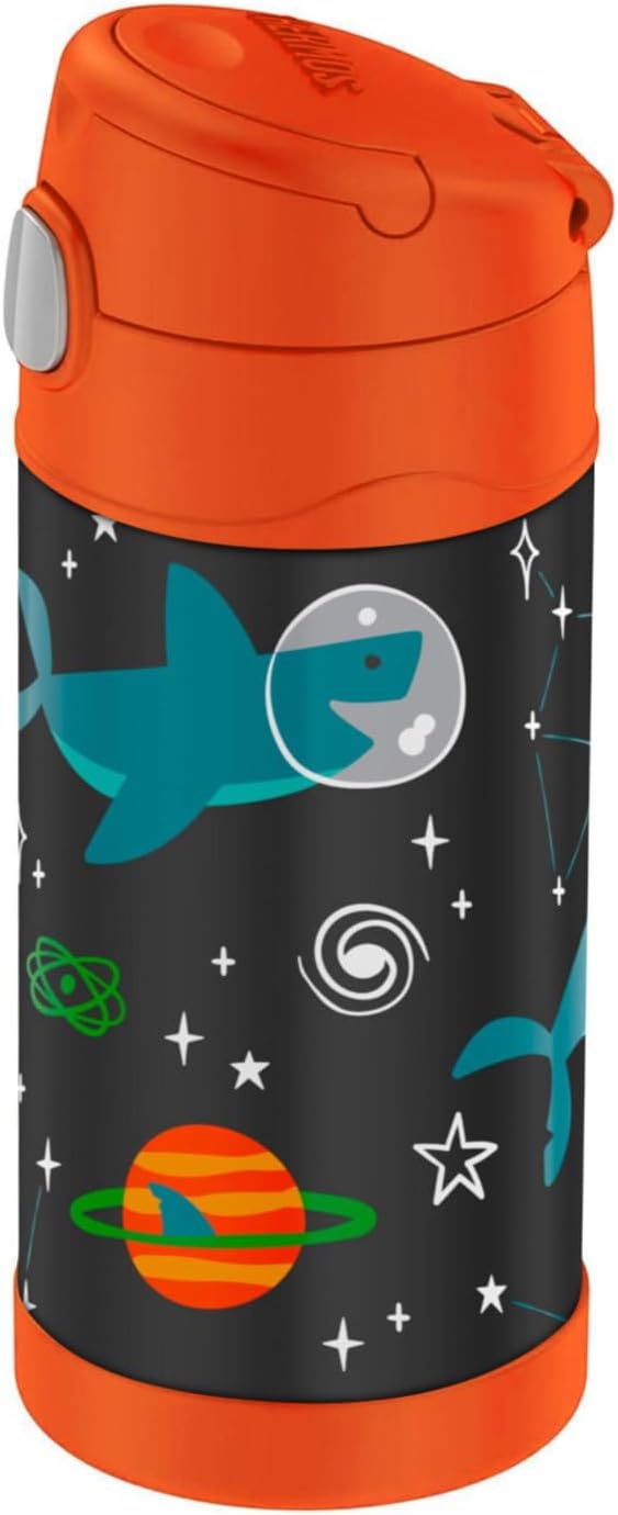 THERMOS FUNTAINER STAINLESS STEEL KIDS SPACE PARTY BOTTLE 355ML - Image 2