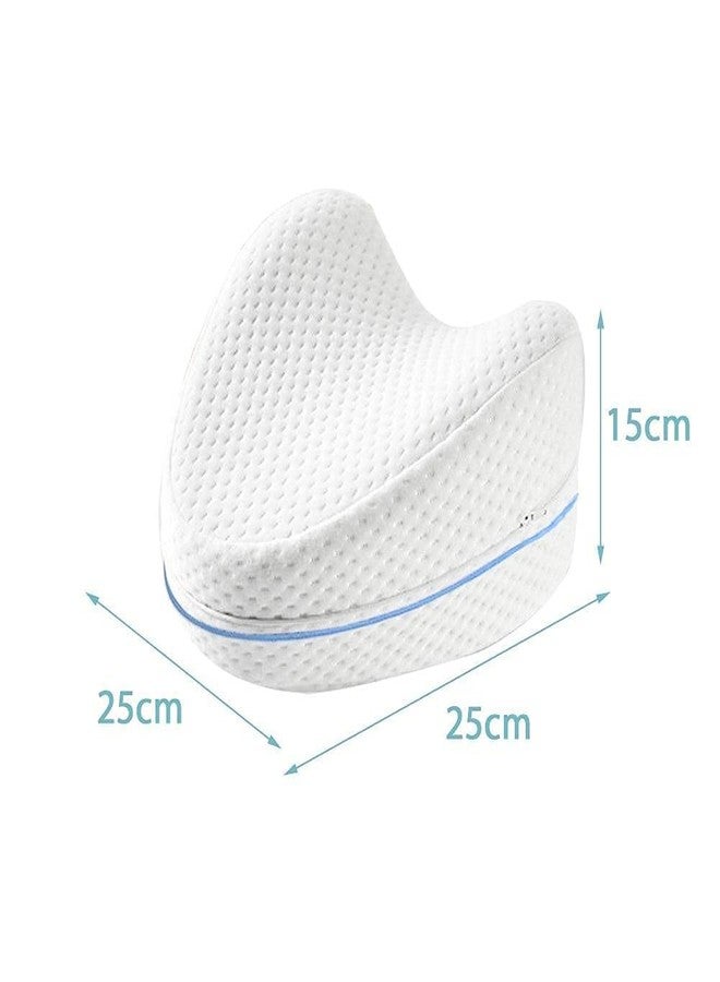 Drumil Leg Pillow Sleeping Memory Foam Pillow Cushion Cotton Back Hip Joint Knee Pain Relief Cushion Leg Pillow and Knee Pillow. - Image 2