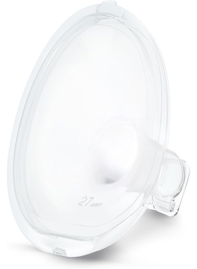 Medela Hands-Free Breast Shields 27mm, for Use with Hands-Free Collection Cups, 2 Count - Image 1