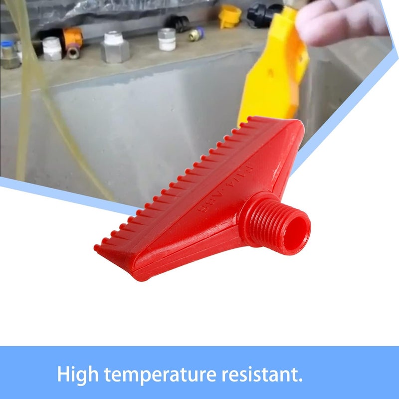 Aopin Blowing Wind Nozzle G1/4 Male, Flat Air Nozzle Orifice, ABS Air Wind Nozzle Air Spray Nozzle Jet Nozzle Suitable for Compressed Air Machine Accessory, To Dust Removal, Air Drying 2 Pcs - Image 5