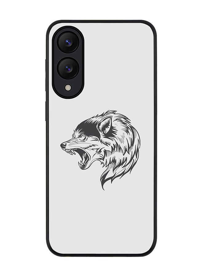 Stylizedd For Samsung Galaxy S25 Edge Case,Slim fit Camera Protection, Shockproof Thin Phone cover  - Bear Growl