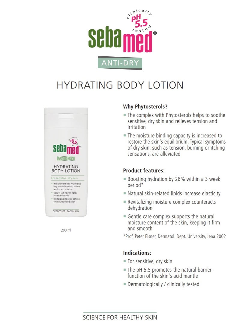 Sebamed Hydrating Body Lotion I 200ml - Image 2